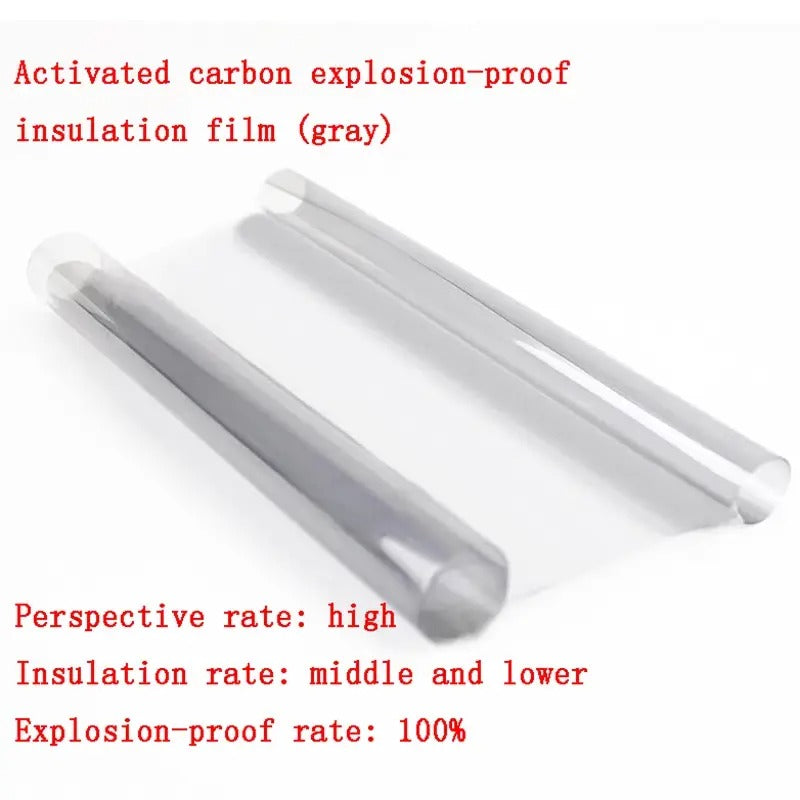 Excavator Glass Explosion-proof Insulation Protective Film for Komatsu Caterpillar Hitachi Volvo Doosan Daewoo Kobelco Hyundai - KUDUPARTS