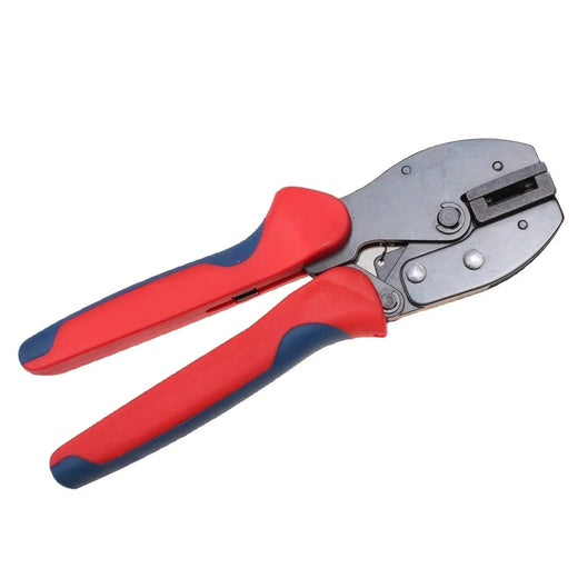 220mm Industrial Grade Ratcheting Crimper Crimping Tool LY-07FL for Flag Right Angle Terminals - KUDUPARTS