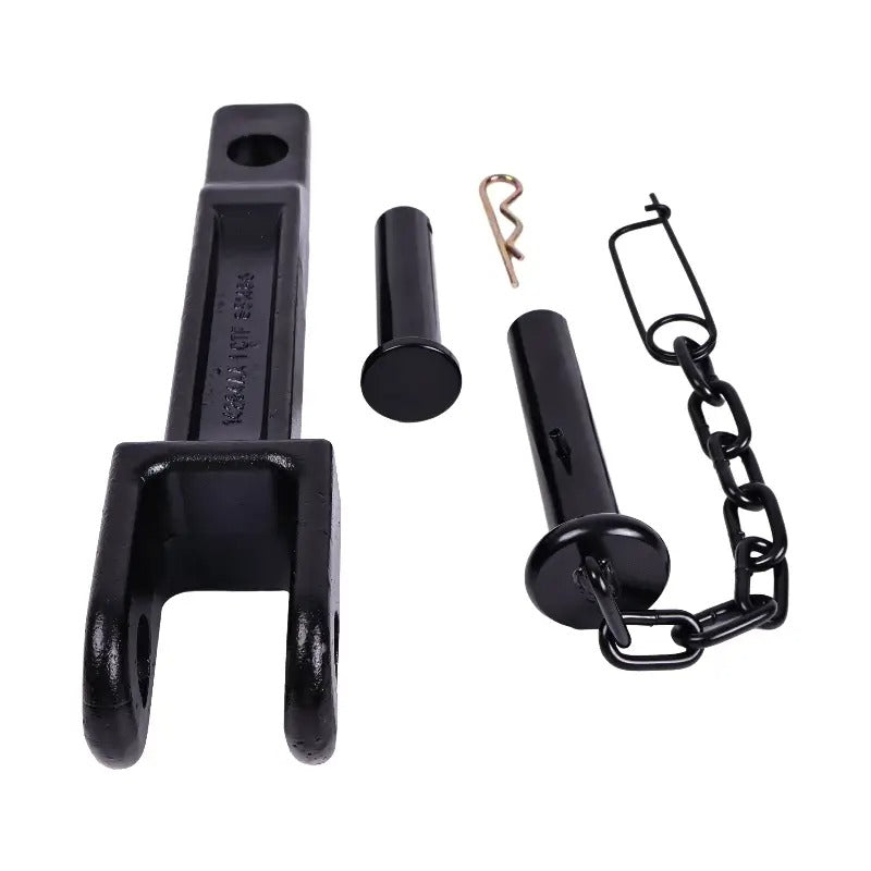 Single Tow Hook With Pins A20-6014 A65-6007 A65-6008 for Peterbilt 384 386 587 579 Kenworth T170 T370 T680 T800 T2000 Truck - KUDUPARTS
