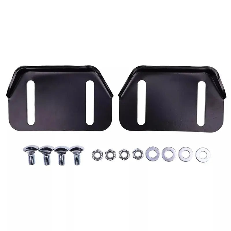 1 Set Standard Skid Shoe 784-5580-0637 for MTD Snow Blower 31A 316 317 - KUDUPARTS