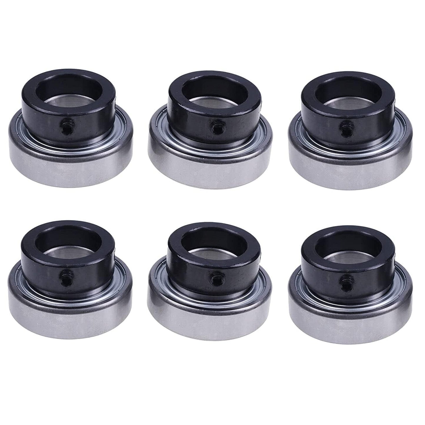 6 Pieces Spindle Bearing JD8597 for John Deere Combine 4420 4400 600 6620 7700 8820 Tractor 316 317 140 - KUDUPARTS