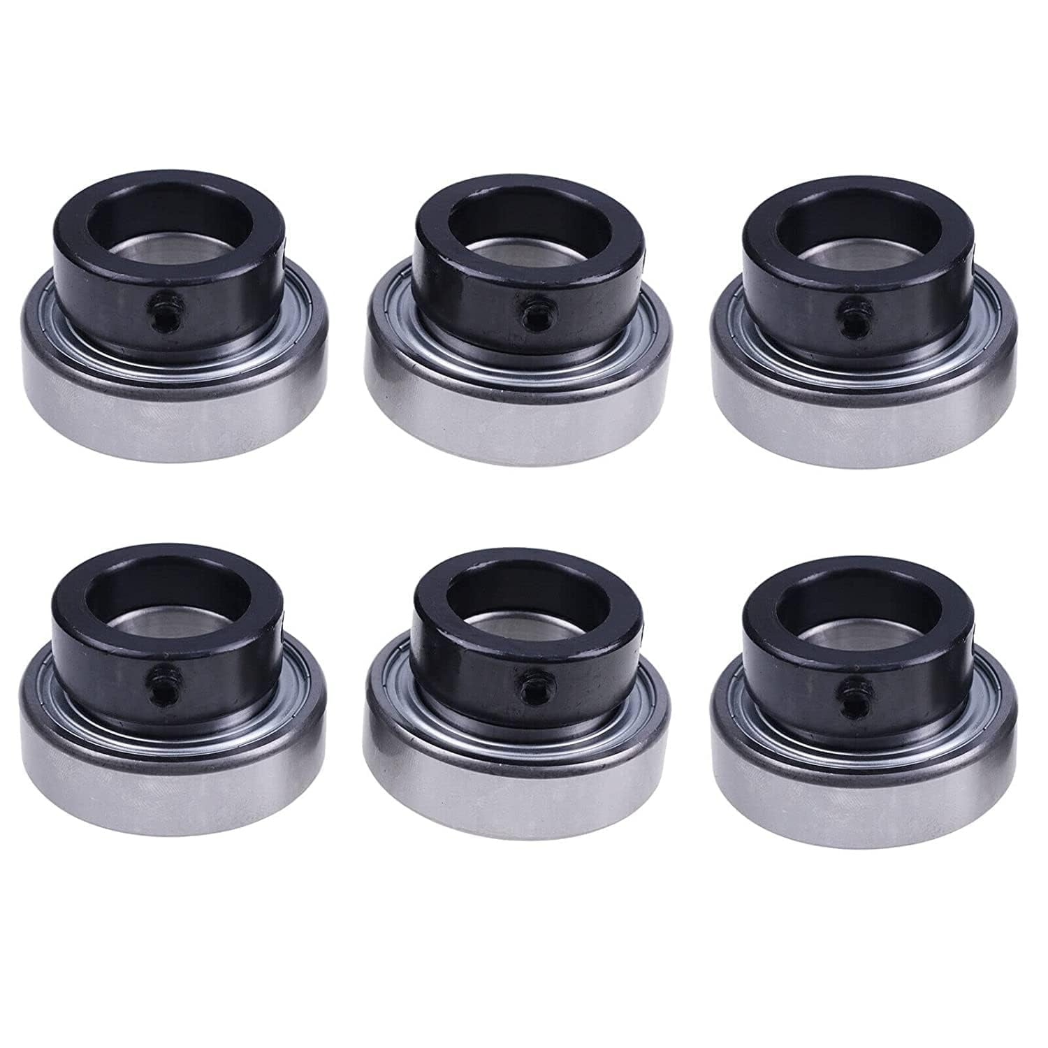 6 Pieces Spindle Bearing JD8597 for John Deere Combine 4420 4400 600 6620 7700 8820 Tractor 316 317 140 - KUDUPARTS