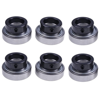 6 Pieces Spindle Bearing JD8597 for John Deere Combine 4420 4400 600 6620 7700 8820 Tractor 316 317 140 - KUDUPARTS