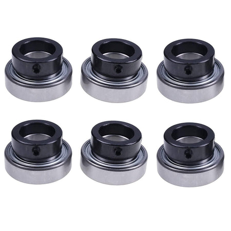 6 Pieces Spindle Bearing JD8597 for John Deere Combine 4420 4400 600 6620 7700 8820 Tractor 316 317 140 - KUDUPARTS
