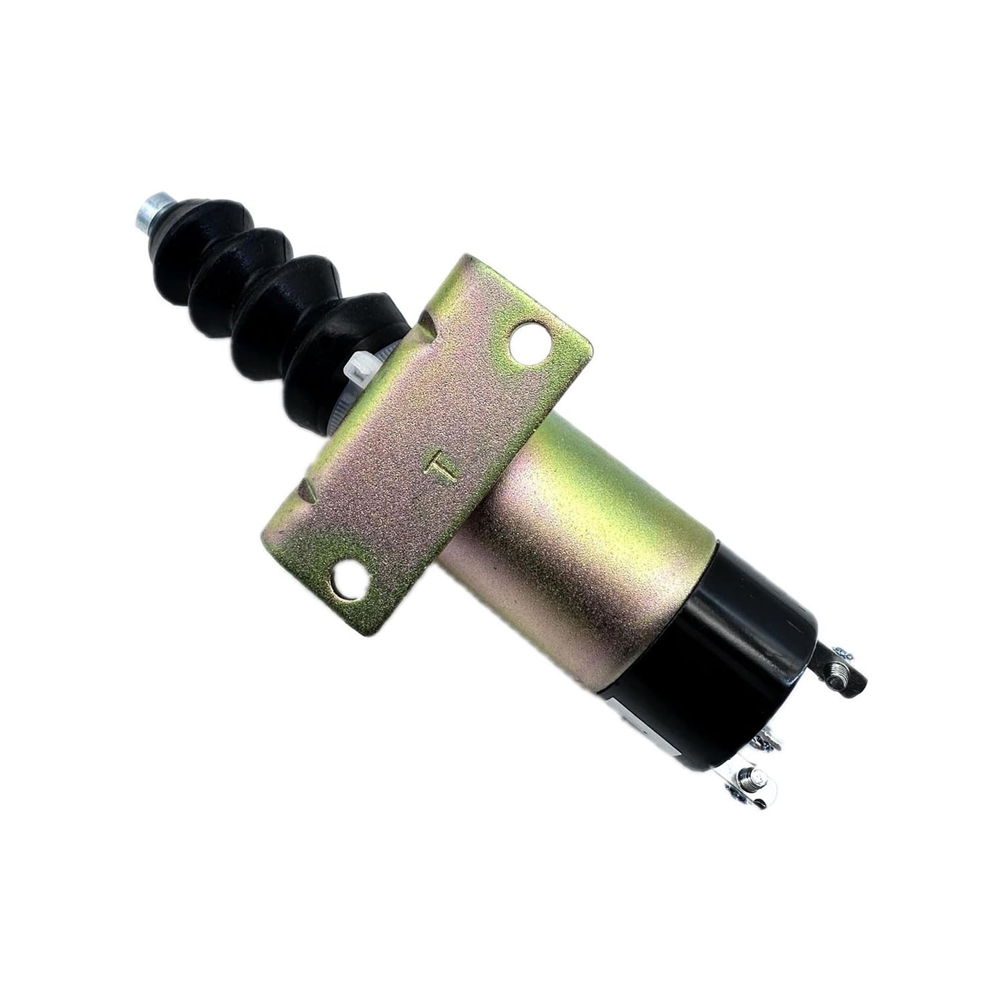 Stop Solenoid 1500-1000 1502ES-12C7U1B1 ES1502C-12V T20 with 3 Terminals for Woodward 1500 Series 12V(Ship to US Only.)