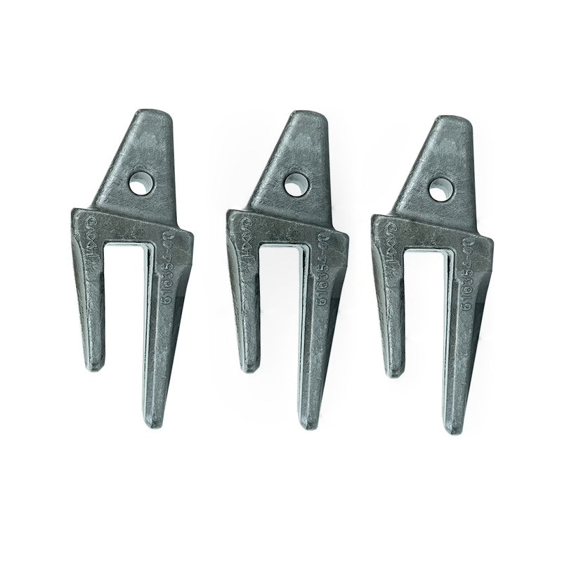 Adaptateur de dents de godet 6I-6354 (3 pièces) pour pelle Caterpillar CAT 316F, 138C, 320C, 320E, 321B, 322B, 323, 325, 330L et M322C