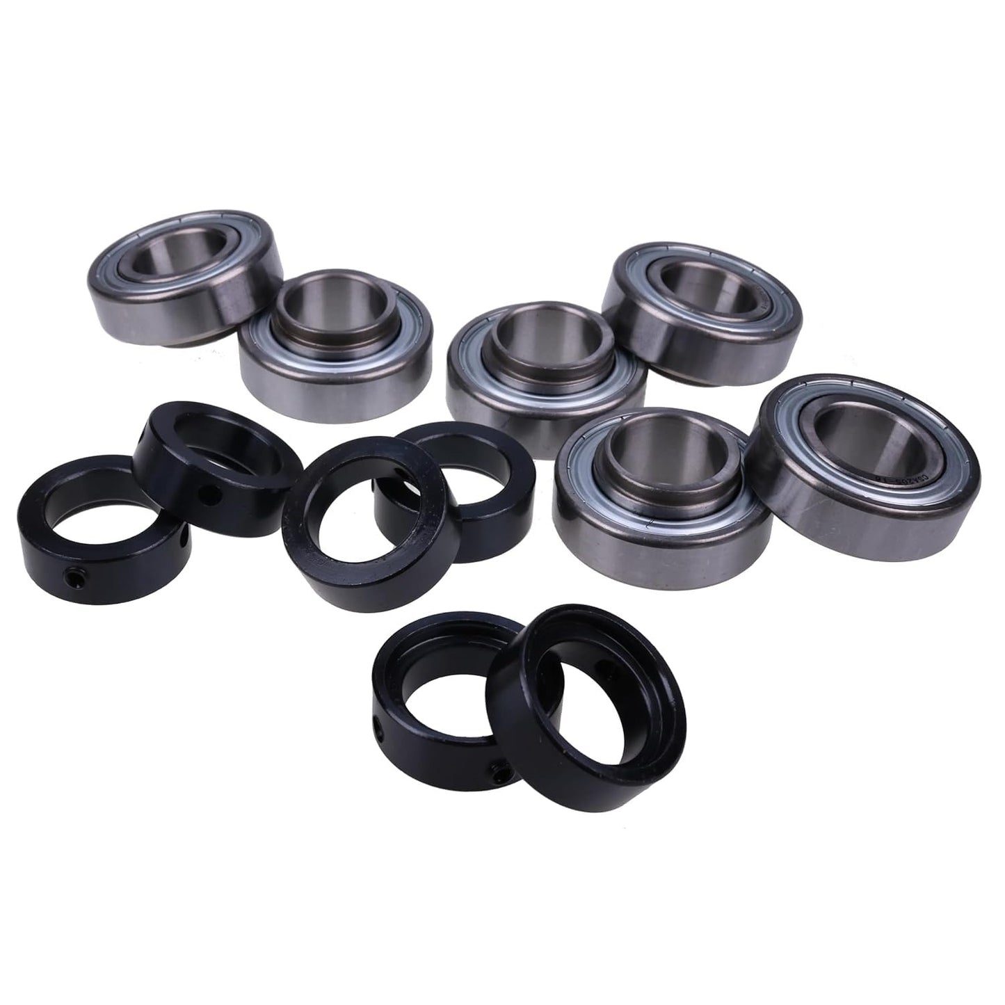 6 Pieces Spindle Bearing JD8597 for John Deere Combine 4420 4400 600 6620 7700 8820 Tractor 316 317 140 - KUDUPARTS