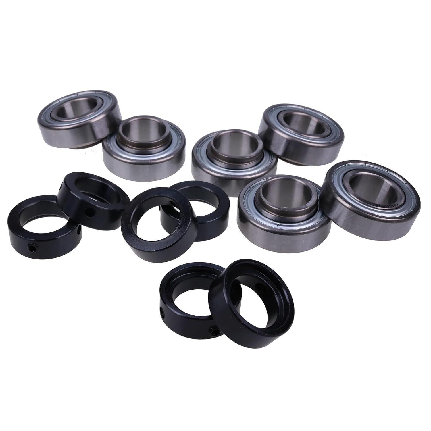 6 Pieces Spindle Bearing JD8597 for John Deere Combine 4420 4400 600 6620 7700 8820 Tractor 316 317 140 - KUDUPARTS