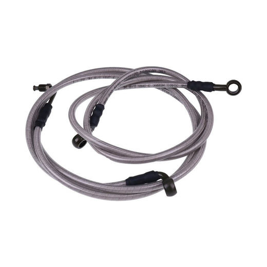 2 Pieces Extended Front Rear Brake Line 1068 for Polaris RZR 4 S 800 570 XP 900 2008-2021 - KUDUPARTS