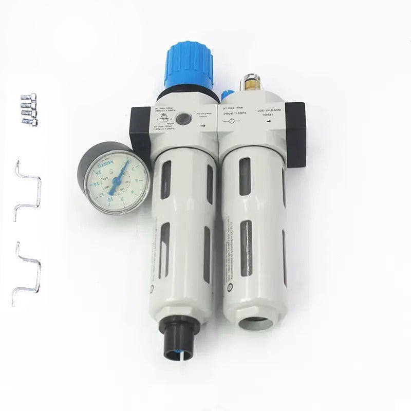 Aftermarket Festo FRC-1/4-D-MINI 159605 Pneumatics Compressed Air Service Unit - KUDUPARTS