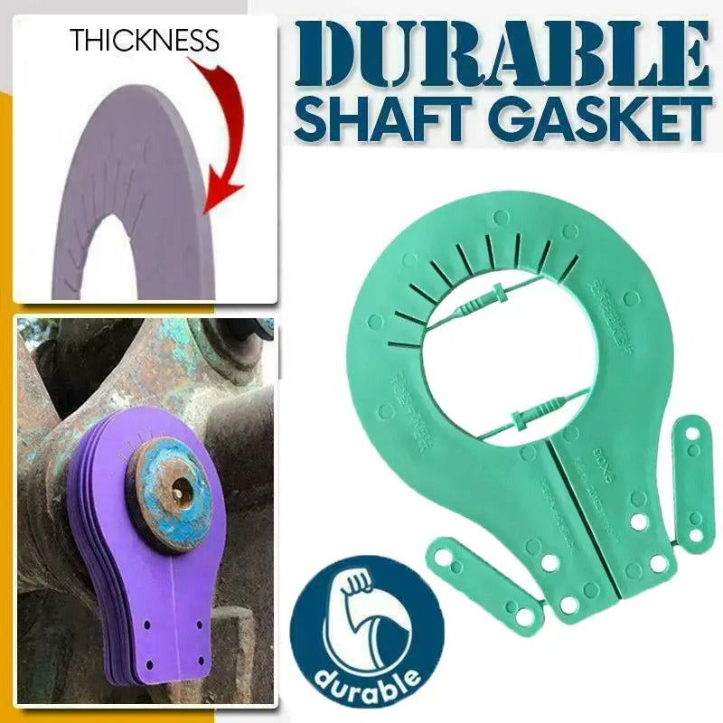 1 jeu de joints d'arbre non démontables, joints épais en caoutchouc et plastique pour pelle, chargeuse, bulldozer et chariot élévateur