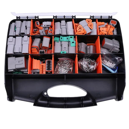 Kit de 518 connecteurs Deutsch DT à contacts solides 14-16 AWG