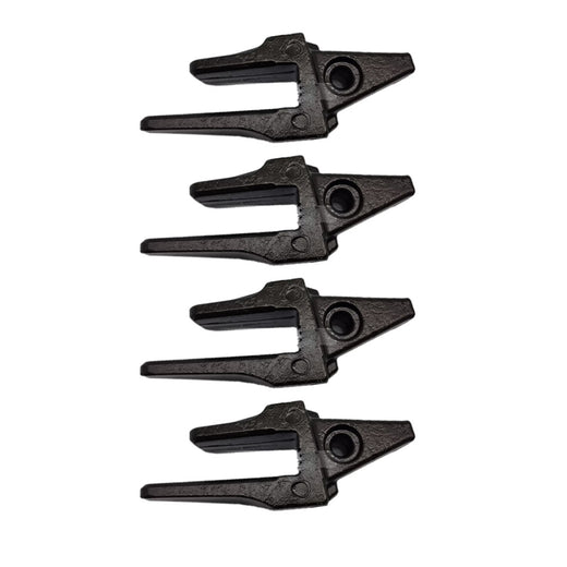 4pcs Bucket Tooth Adapter 2713-1220 for Komatsu Doosan Daewoo Excavator DX300LC DX520LC Solar 280LC-III 290LC-V 300LC-V - KUDUPARTS