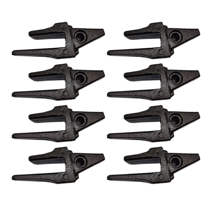 8pcs Bucket Tooth Adapter 2713-1220 for Komatsu Doosan Daewoo Excavator DX300LC DX520LC Solar 280LC-III 290LC-V 300LC-V - KUDUPARTS
