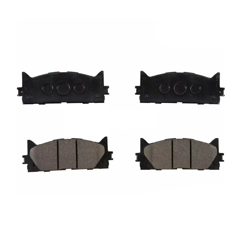Front Ceramic Brake Pad Kit 04465-06070 for 2008-2018 Toyota Camry Avalon Lexus ES350 ES300h - KUDUPARTS