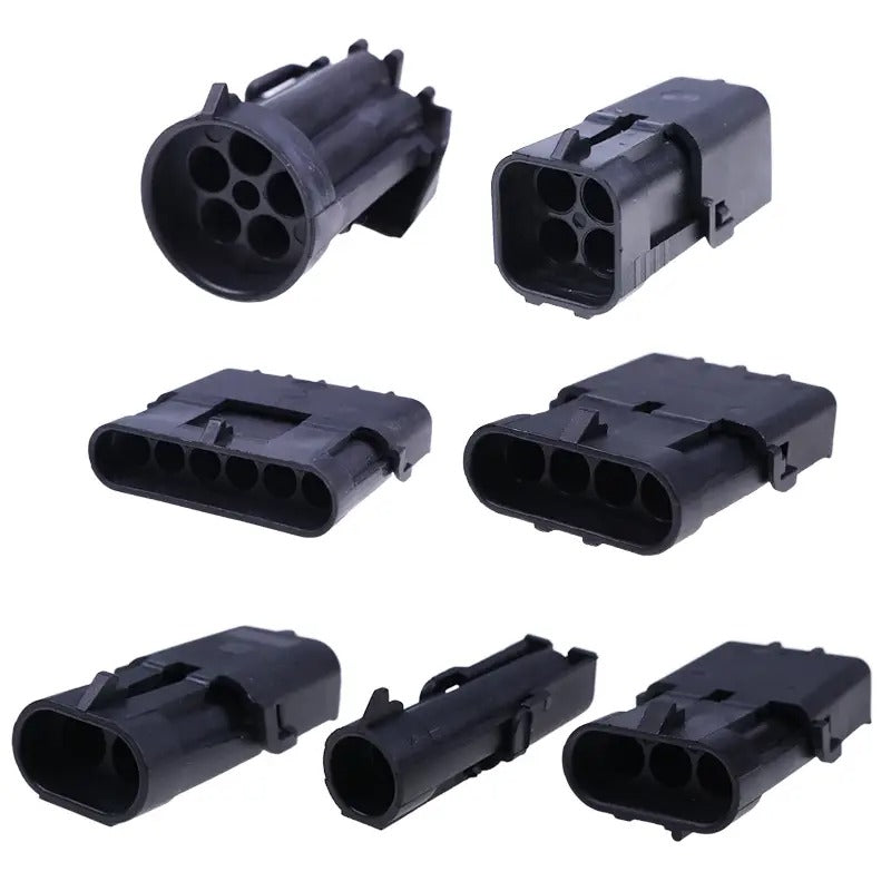Pro Weather Pack Connector Kit WP-1104 With Non-Ratcheting Crimp Tool - KUDUPARTS
