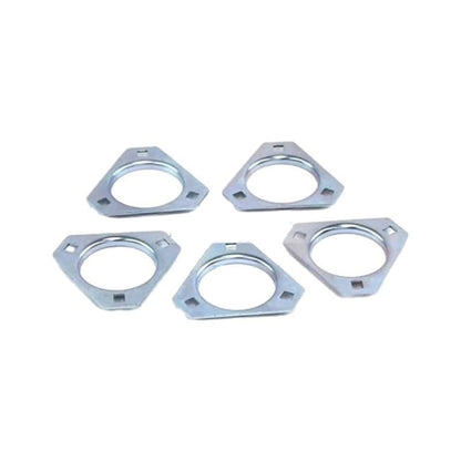 5 Pieces Brush Flange 6599441 for Bobcat Sweeper Attachment Frame Connected Tube - KUDUPARTS