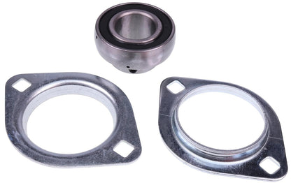 1/2" Pressed Steel Two Bolt Flange Bearing SBSFL201-08 SBPFL201-8 SBPFL201-08