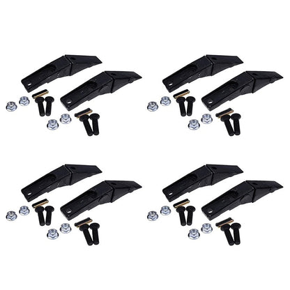 8 piezas 6737325 Diente de cucharón y 6737326 Pasador flexible para miniexcavadora Bobcat