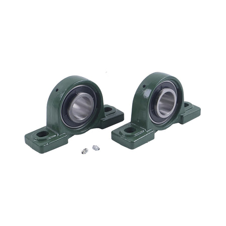 2 Pieces 1-9/16 Pillow Block Bearing NP-25 P2B-SC-109 UCP208-25 for Harvester Plow Seeder - KUDUPARTS