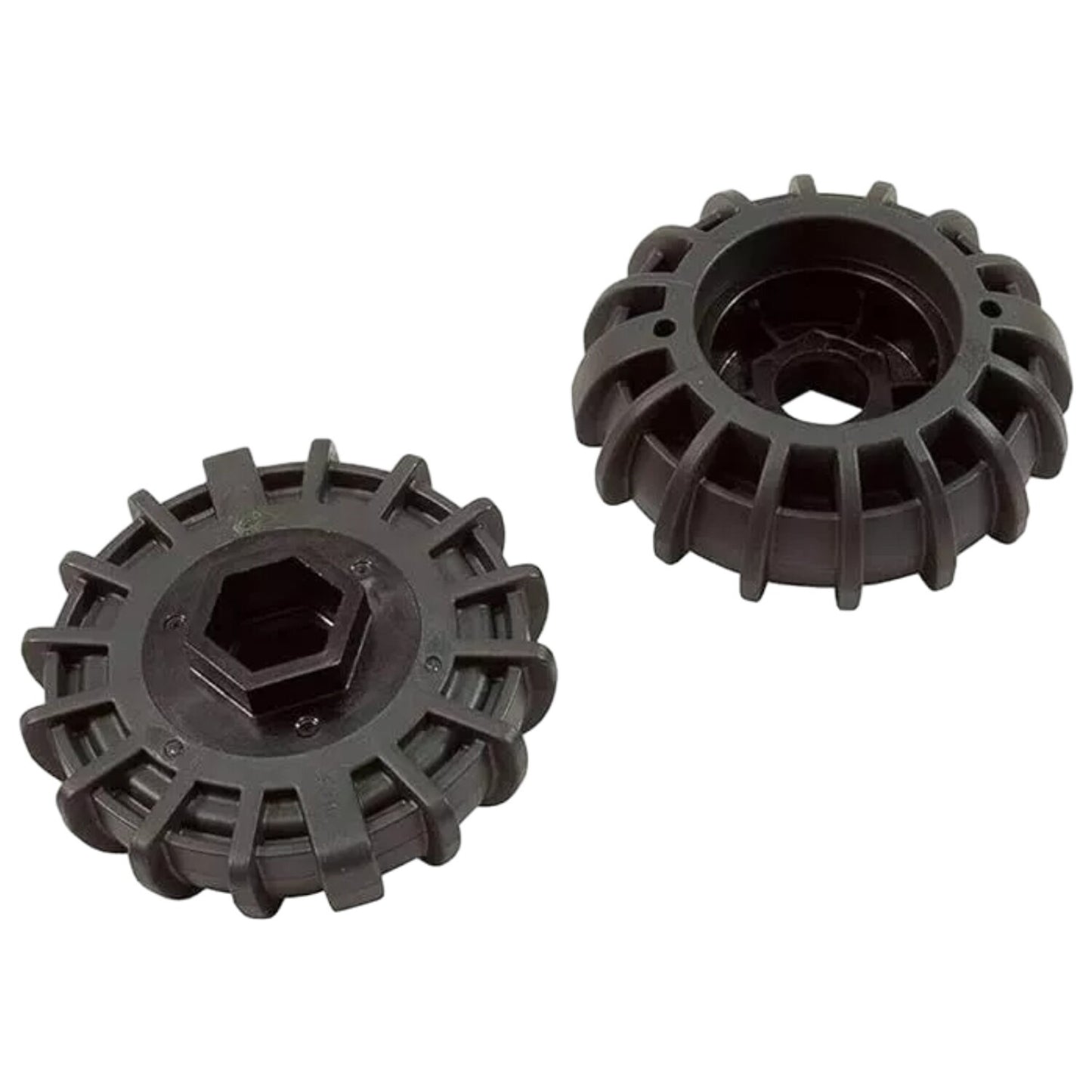 Cepillo lateral de 2 piezas para limpiafondos automático a presión Polaris Quattro P40 Sport