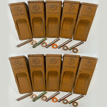 10 dents de godet, axes 1U-3302, bague de retenue 9J2308, 8E6259 pour pelle Caterpillar CAT E180, E215 et E315