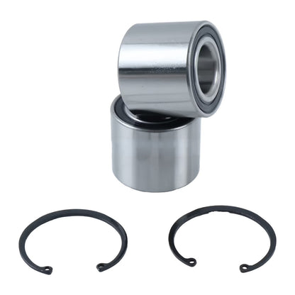 2 Pieces Wheel Bearing & Circlip 92045-0021 for Kawasaki UTV Mule 3000 3010 4000 4010 Brute Force 2002-2023