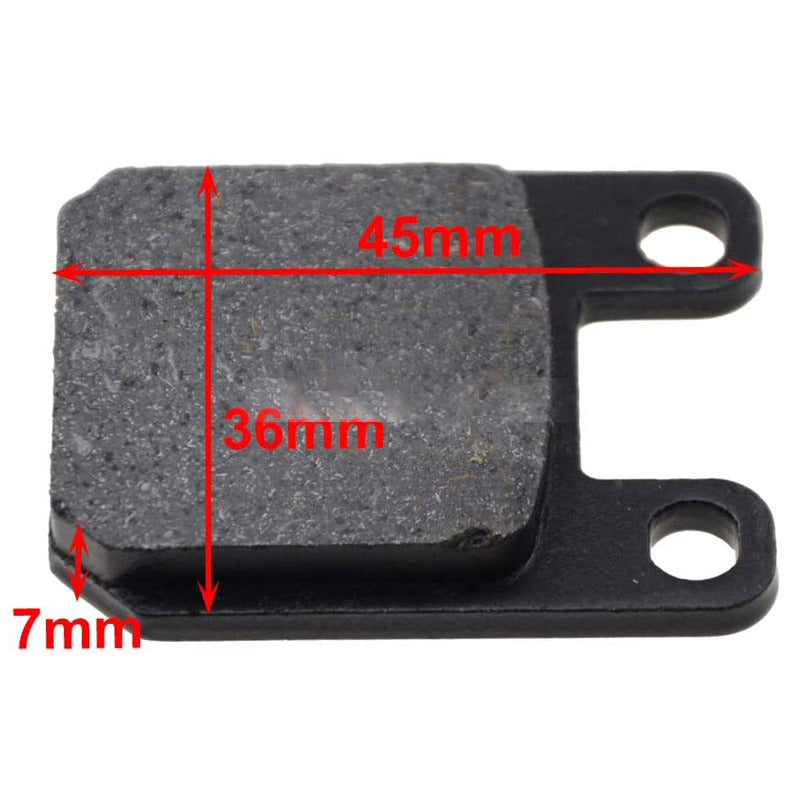 2 PCS Brake Disk Pad for Motorcycle Pit Dirt Bike Quad Buggy Go Kart Scooter ATV 110cc 125cc 160cc - KUDUPARTS