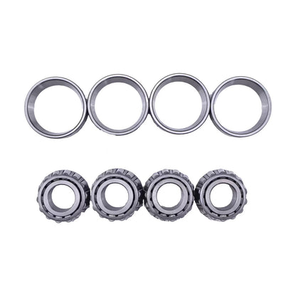4 Pieces Golf Cart Front Wheel Hub Bearing 1028390-01 for Club Car Precedent G & E 2004-Up