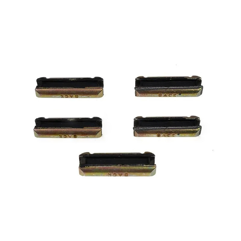 Lot de 5 goupilles dentées D9NNA335AADS pour chargeuse compacte Case 435 440 445 450 465 SR200 SR210 SR220 SR250 SV250 SV300