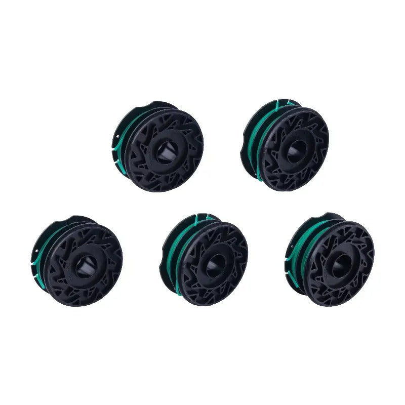 5 Pieces Dual Line Trimmer Spool for Black & Decker DF-080-BKP - KUDUPARTS