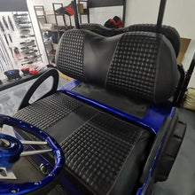 Ensemble de 4 housses de siège noires pour voiturette de golf Club Car Precedent / Tempo, avant et arrière