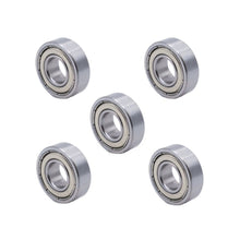 5PCS Shielded Radial Ball Bearing R8ZZ 1/2"x1-1/8"x5/16" - KUDUPARTS
