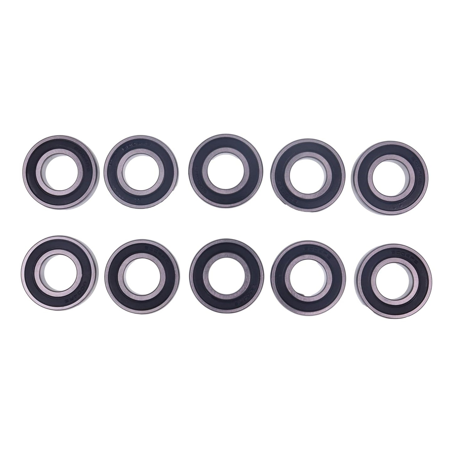 10 Pieces Idler Wheel Bearing 93306-00444-00 93306-00446-00 for Yamaha Snowmobile SRV XLV XL-V Bravo Road Star PW80 TTR90