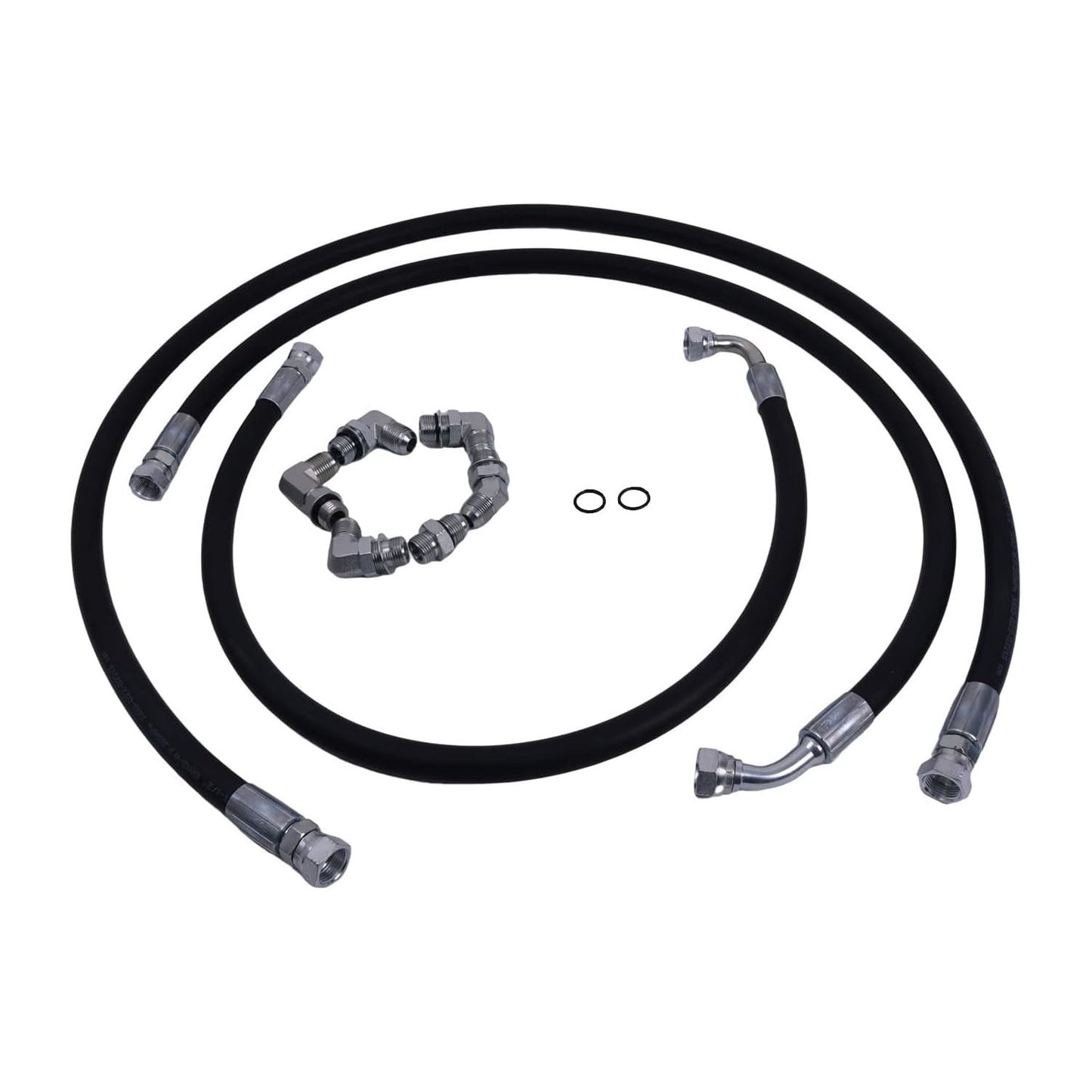 Allison Transmission Cooler Lines With Adapters 20835123 for Duramax Engine LLY LBZ LMM 6.6L Chevrolet GMC 2006-2010