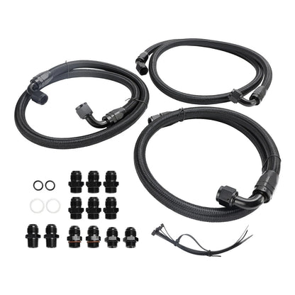 Transmission Cooler Lines Kit 21101404 for Duramax Engine LB7 LLY 6.6L Chevrolet GMC 2001-2005