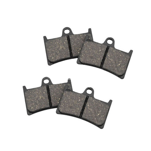 4 Pcs Front Brake Pad FA252 for Yamaha Motorcycle FZS600 Fazer FZR400 TZR250 - KUDUPARTS