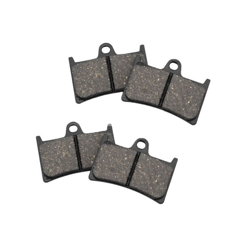 4 Pcs Front Brake Pad FA252 for Yamaha Motorcycle FZS600 Fazer FZR400 TZR250 - KUDUPARTS