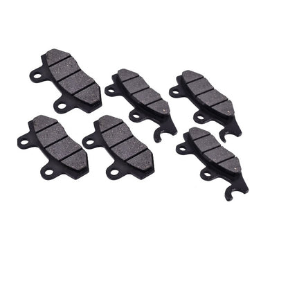 Lot de 6 plaquettes de frein avant et arrière FA135 FA165 FA428 pour Yamaha Rhino 450 660 Raptor 700 700R