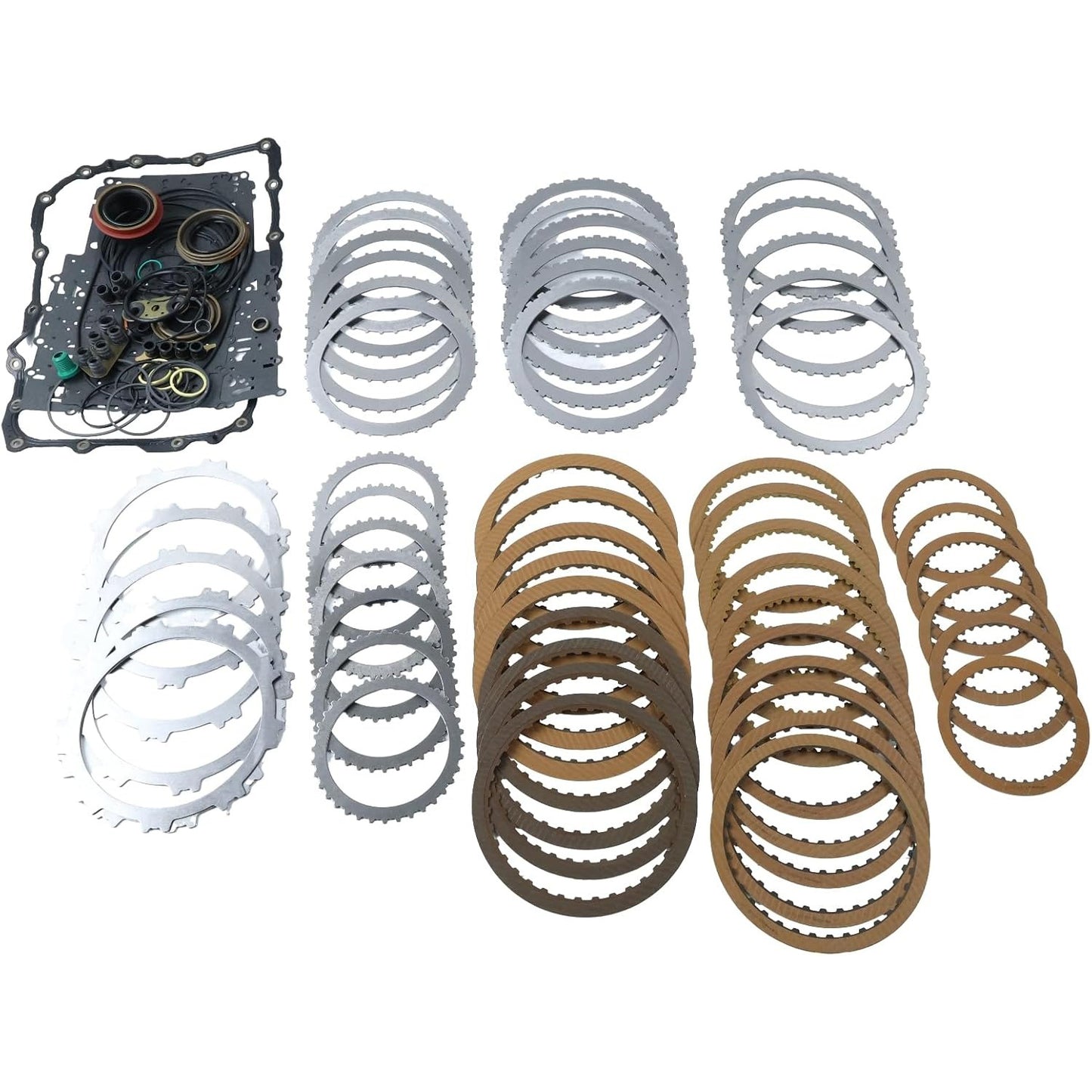 6L80E 6L80 Auto Transmission Master Rebuild Kit for 2006-2014 Chevrolet GMC Cadillac Hummer