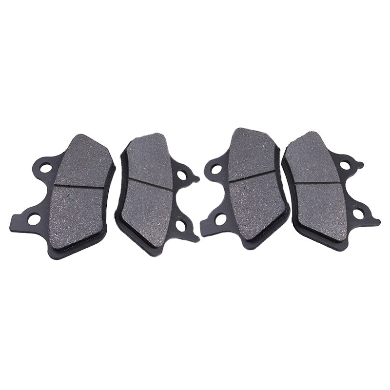 6 Pcs Front Rear Brake Pad FA400 for Harley-Davidson Motorcycle Dyna Sportster Softail Touring - KUDUPARTS