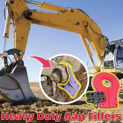 1 jeu de joints d'arbre non démontables, joints épais en caoutchouc et plastique pour pelle, chargeuse, bulldozer et chariot élévateur