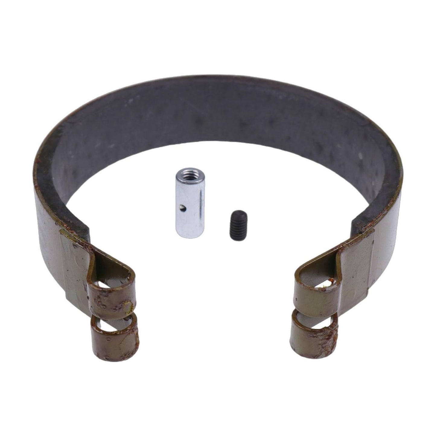 Bande de frein et goupille de 10 cm (4 pouces) pour de nombreux modèles de karts, minimotos, quads et véhicules tout-terrain.