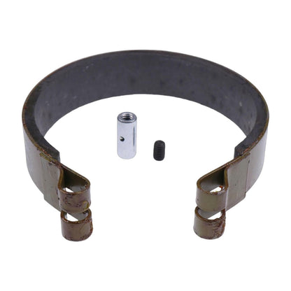 Bande de frein et goupille de 10 cm (4 pouces) pour de nombreux modèles de karts, minimotos, quads et véhicules tout-terrain.