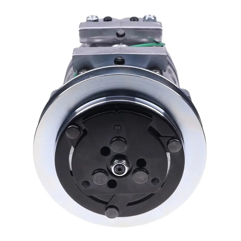 Compresseur de climatisation Sanden SD7H13 4674027 pour pelle hydraulique John Deere 60D 60G