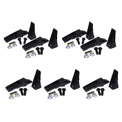 Conjunto de 7 dientes de cucharón 6737322Y, estilo Bobcat, perno de montaje al ras, minicargadora