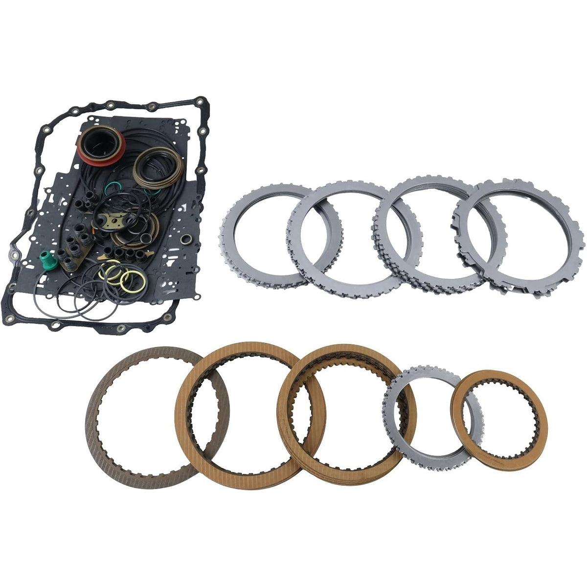 6L80E 6L80 Auto Transmission Master Rebuild Kit for 2006-2014 Chevrolet GMC Cadillac Hummer - KUDUPARTS