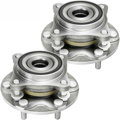 2 Sets Front Wheel Hub Bearing Kit 950-001 for Lexus GX460 GX470 Toyota 4Runner Tacoma FJCruiser