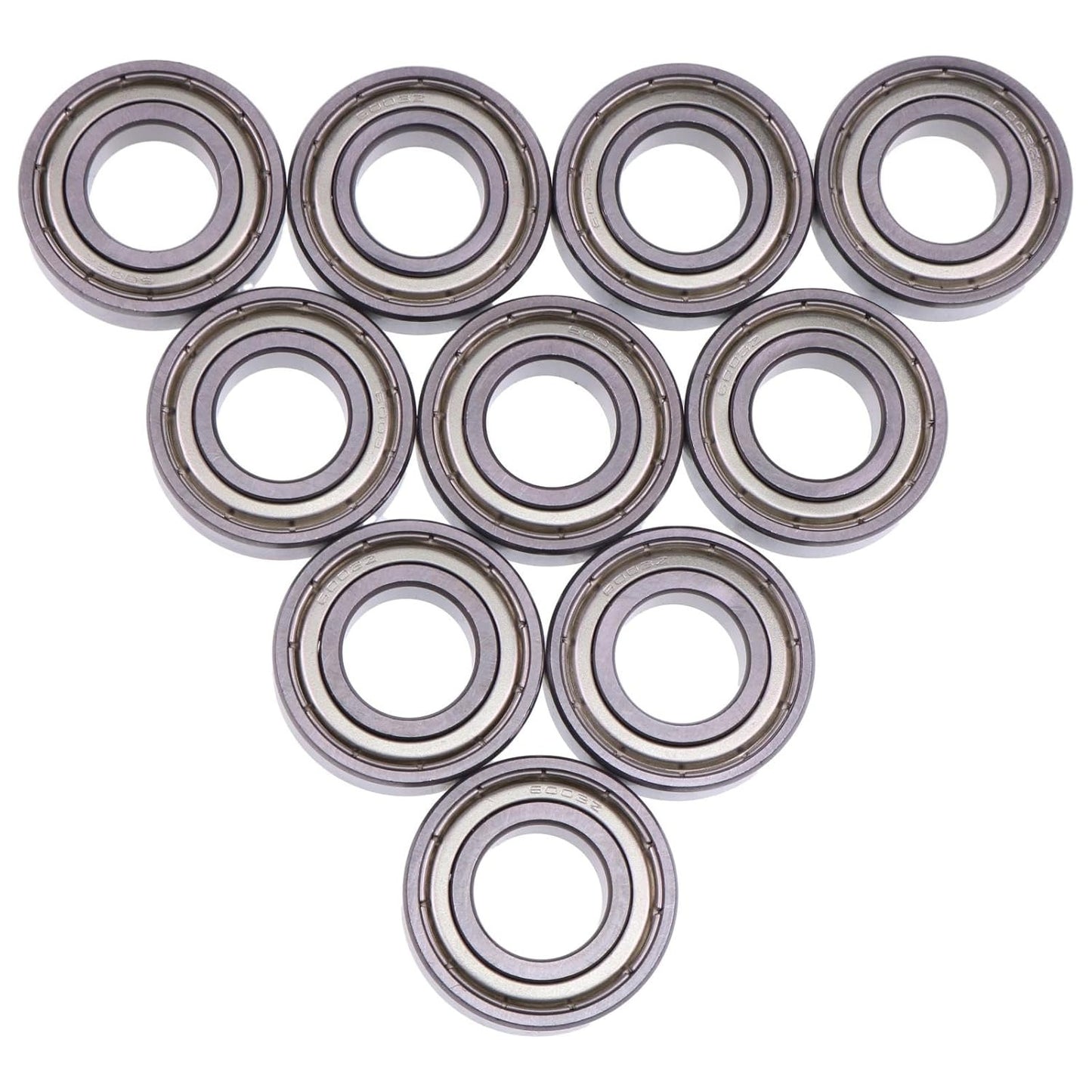 10 Pieces Ball Bearing 6003-ZZ
