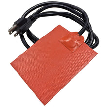 120V 500W Block Silicone Pad Heater 3400034 for Engine Oil Transmission Fluid Reservoir Biofuel Hydraulic Fluid